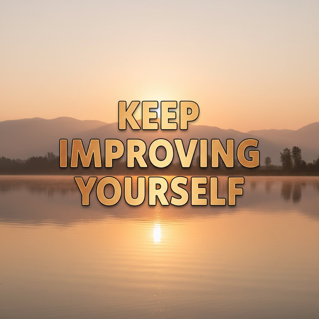 Keep Improving Yourself