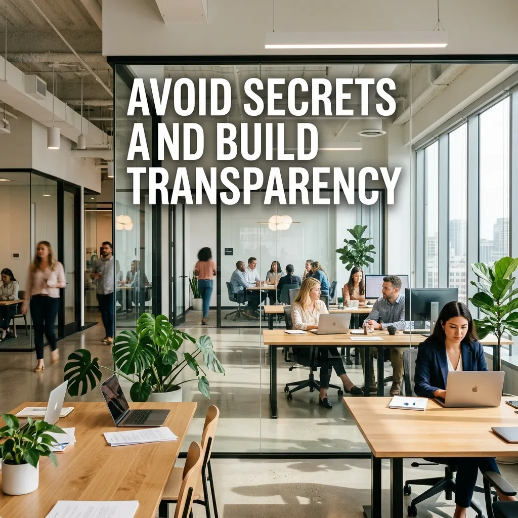 Avoid Secrets and Build Transparency