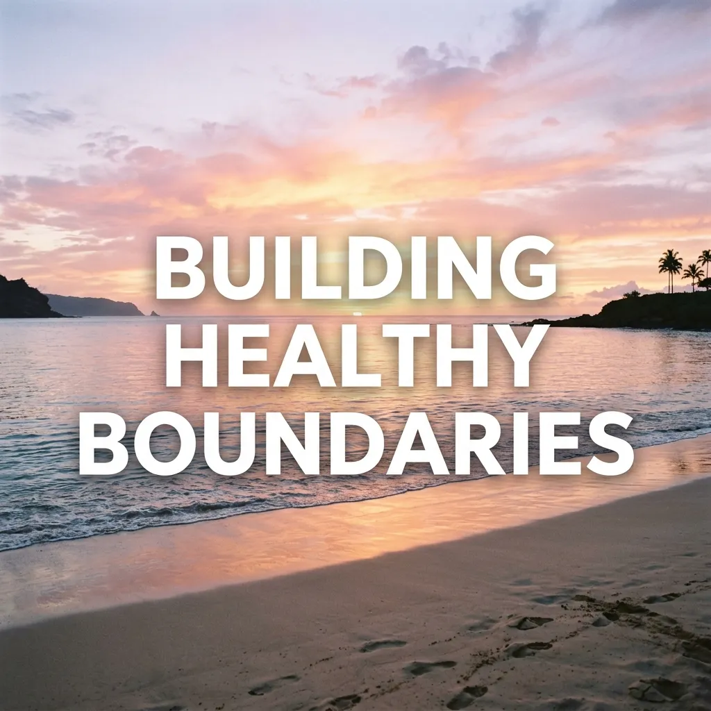Building Healthy Boundaries