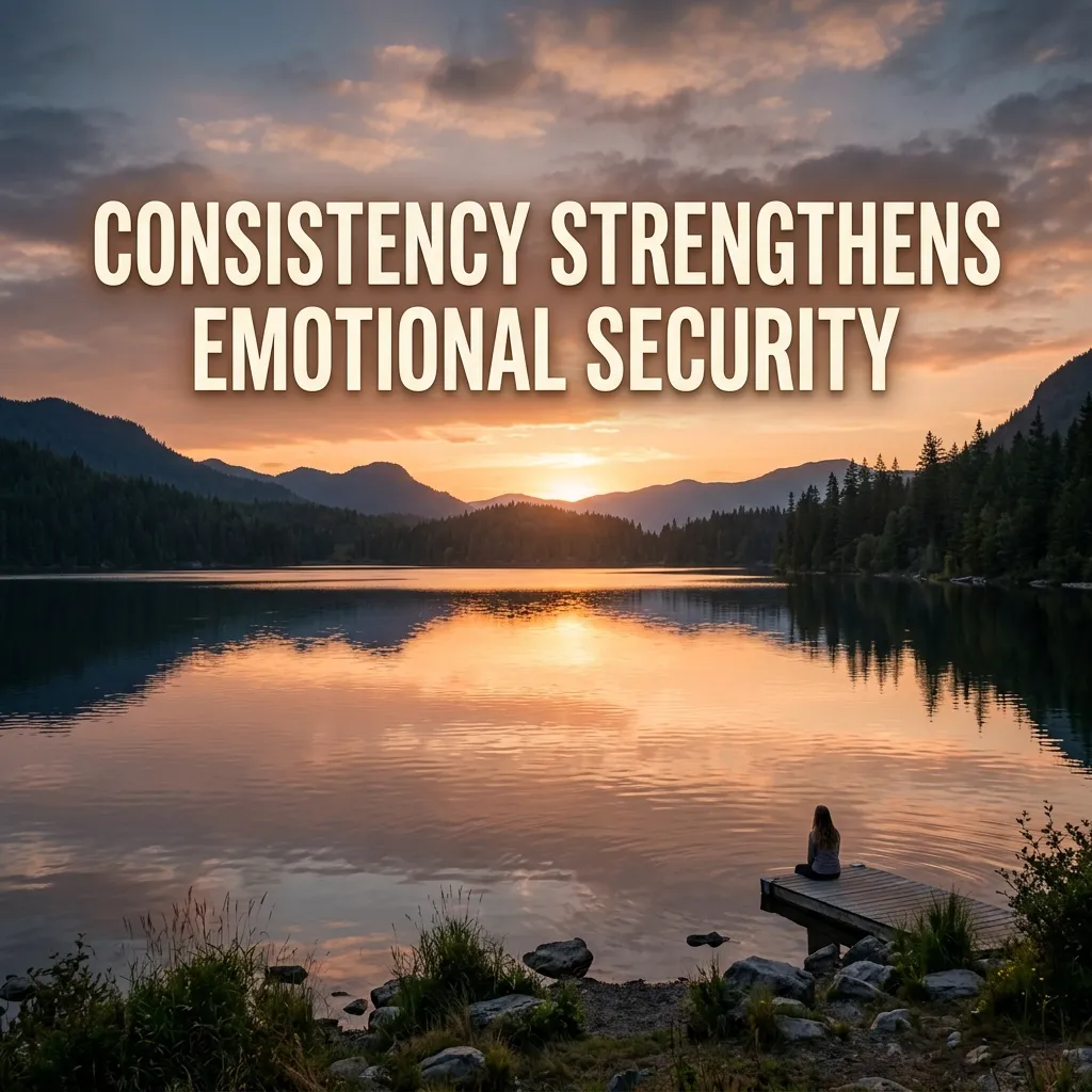 Consistency Strengthens Emotional Security