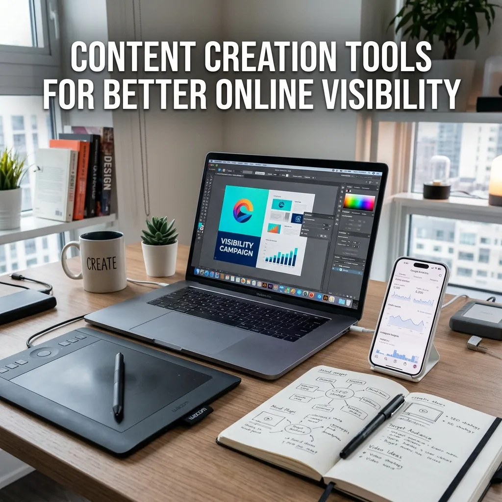 Content Creation Tools for Better Online Visibility