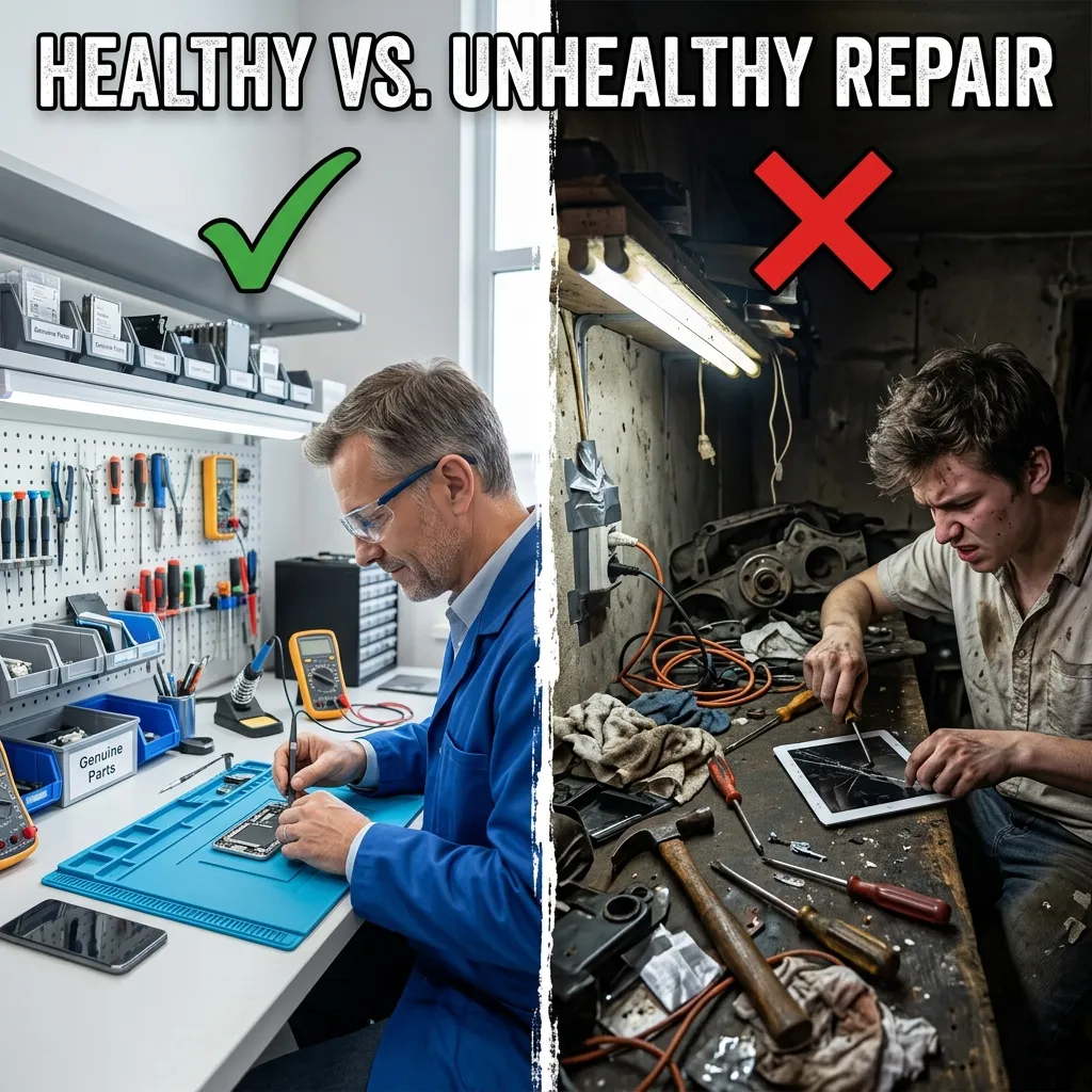 Healthy vs. Unhealthy Repair