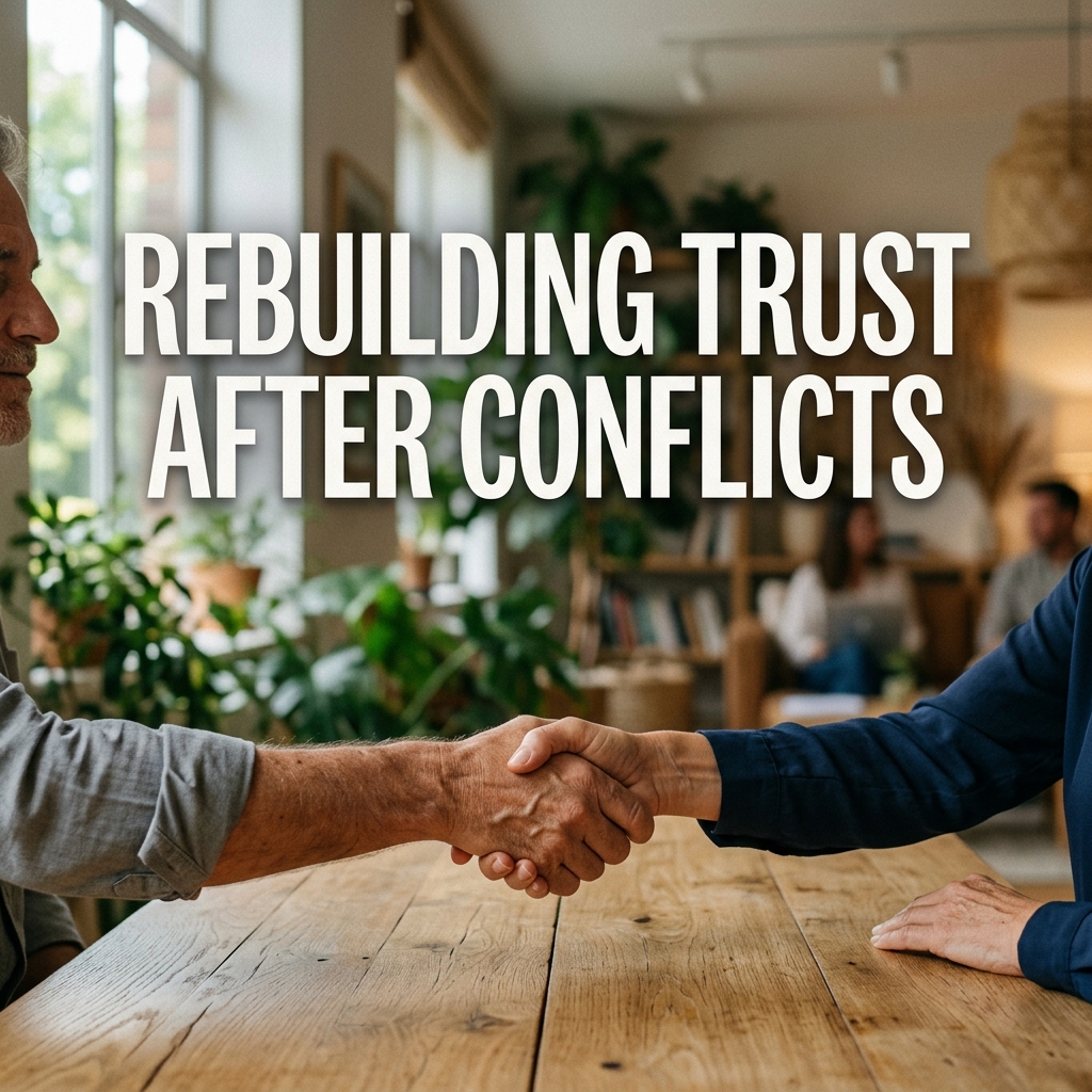 Rebuilding Trust After Conflicts